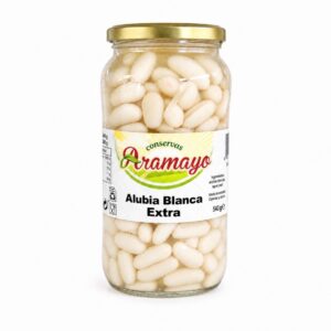 Alubia blanca frasco M-580